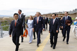 Dutch King Willem-Alexander attends the Netherlands’ National Day at World Expo 2025 Osaka