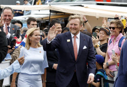 Dutch King Willem-Alexander attends the Netherlands’ National Day at World Expo 2025 Osaka