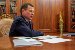 Встреча президента РФ Путина и главы "Роснано" Куликова
