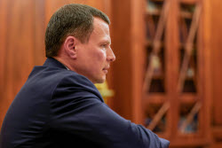 Встреча президента РФ Путина и главы "Роснано" Куликова
