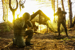 Howitzer crew involved in special military operation