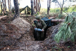 Howitzer crew involved in special military operation