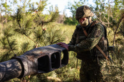 Howitzer crew involved in special military operation