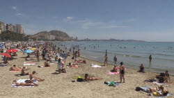 Heat in Alicante, Spain