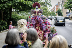Цветочный фестиваль Chelsea in Bloom на западе Лондона