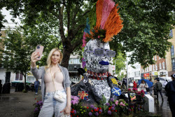 Цветочный фестиваль Chelsea in Bloom на западе Лондона