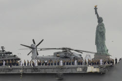 Неделя флота США стартовала в Нью-Йорке