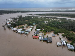 Flooding in Port Macquarie, New South Wales
