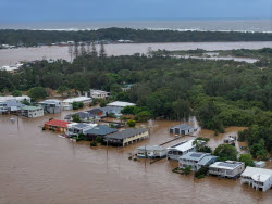 Flooding in Port Macquarie, New South Wales