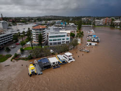 Flooding in Port Macquarie, New South Wales