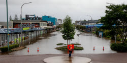 Flooding in Port Macquarie, New South Wales