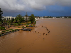 Flooding in Port Macquarie, New South Wales