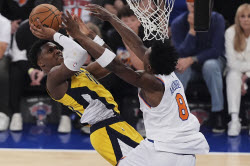 Pacers Knicks Basketball
