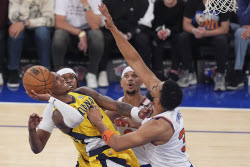Pacers Knicks Basketball