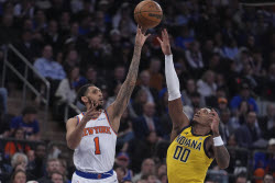 Pacers Knicks Basketball