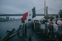 New York City Mayor holds vigil for vicitms of Mexican naval ship accident
