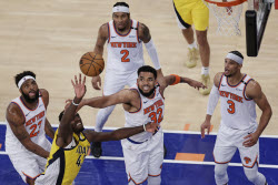 Pacers Knicks Basketball
