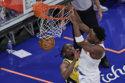 Pacers Knicks Basketball