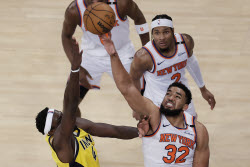 Pacers Knicks Basketball