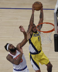 Pacers Knicks Basketball