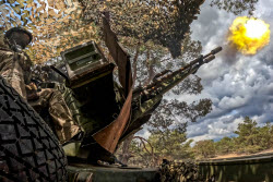 Naval infantry involved in special military operation