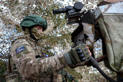 Naval infantry involved in special military operation