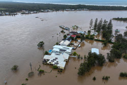 Flooding in Port Macquarie, New South Wales