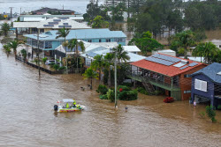 Flooding in Port Macquarie, New South Wales