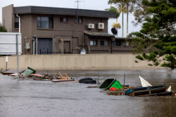 Flooding in Port Macquarie, New South Wales