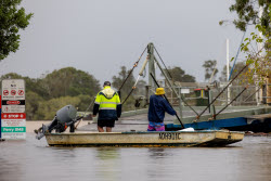Flooding in Port Macquarie, New South Wales