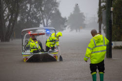 Flooding in Port Macquarie, New South Wales