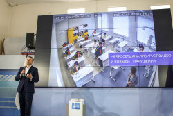 Demonstration of Unified State Exam monitoring system in Moscow