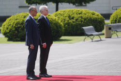 German Chancellor Friedrich Merz visits Lithuania