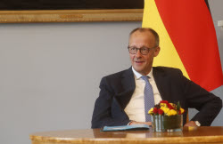 German Chancellor Friedrich Merz visits Lithuania