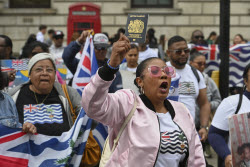 Britain Mauritius Chagos Islands Protest