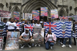 Britain Mauritius Chagos Islands Protest