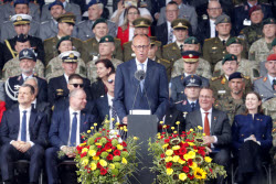 German 45th Armoured Brigade's inauguration in Lithuania