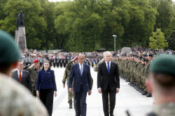 German 45th Armoured Brigade's inauguration in Lithuania