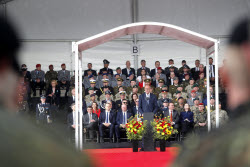 German 45th Armoured Brigade's inauguration in Lithuania