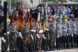 German 45th Armoured Brigade's inauguration in Lithuania
