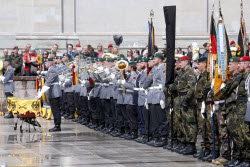 German 45th Armoured Brigade's inauguration in Lithuania