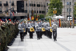 German 45th Armoured Brigade's inauguration in Lithuania