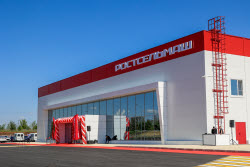 Rostselmash dealership centre in Volgograd Region, Russia