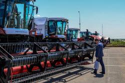 Rostselmash dealership centre in Volgograd Region, Russia