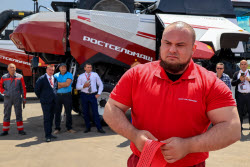 Rostselmash dealership centre in Volgograd Region, Russia