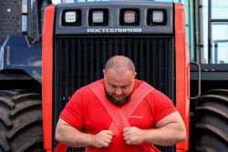 Rostselmash dealership centre in Volgograd Region, Russia