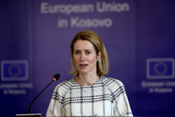 EU High Representative for Foreign Affairs Kallas visits Kosovo