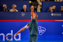 Теннисный турнир ATP 500 в Гамбурге, четвертьфинал: Андрей Рублев (Россия) - Лучано Дардери (Италия) - 6:1, 3:6, 6:3