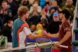 Теннисный турнир ATP 500 в Гамбурге, четвертьфинал: Андрей Рублев (Россия) - Лучано Дардери (Италия) - 6:1, 3:6, 6:3