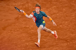 Теннисный турнир ATP 500 в Гамбурге, четвертьфинал: Андрей Рублев (Россия) - Лучано Дардери (Италия) - 6:1, 3:6, 6:3